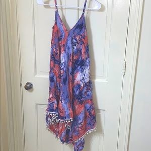 Tie Dye Beach Dress / Coverup